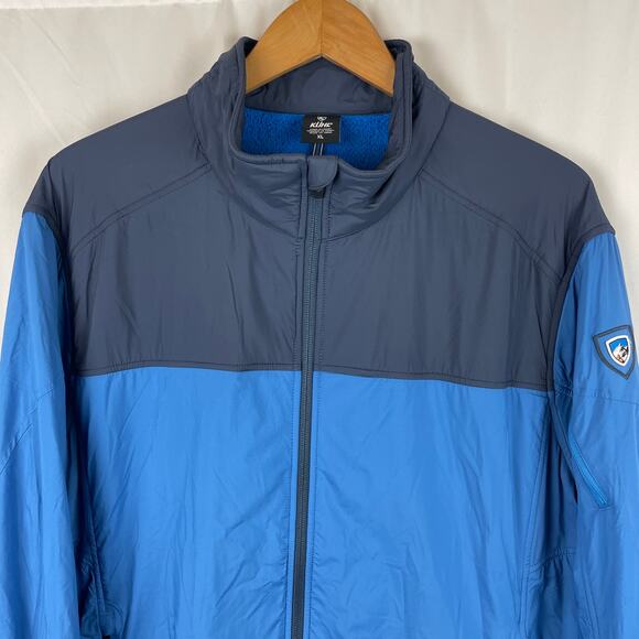 Kuhl Men's The One Jacket Full Zip Warm Lightweight Windproof Lake Blue Size XL - Picture 2 of 13